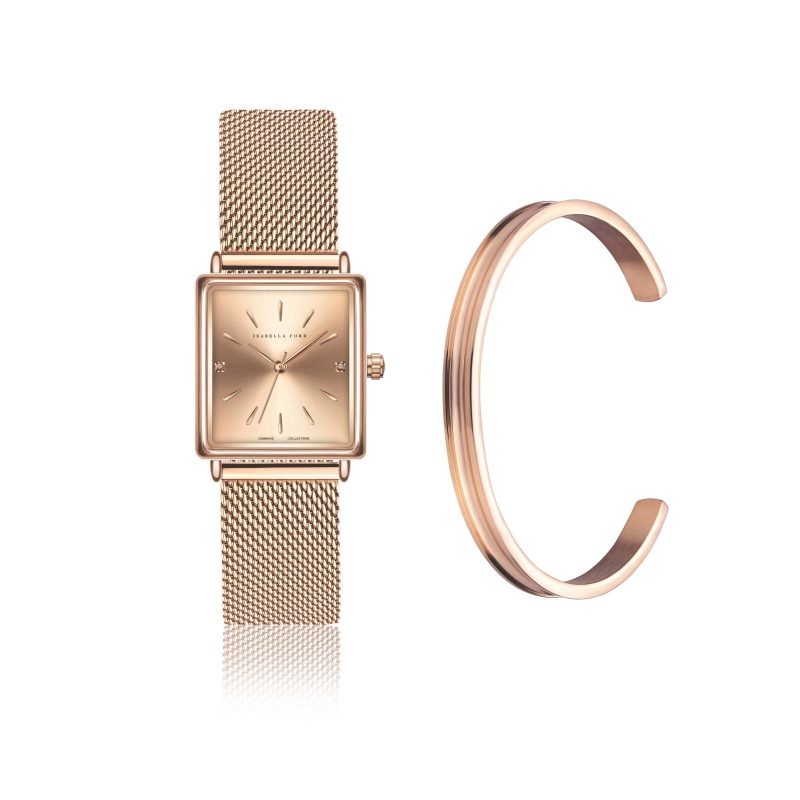 Florence Mesh set in Rose gold