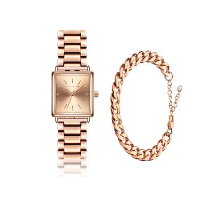 Florence set in Rose gold