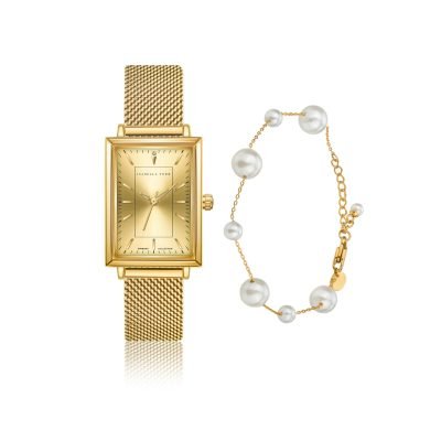 Elodie set in Gold