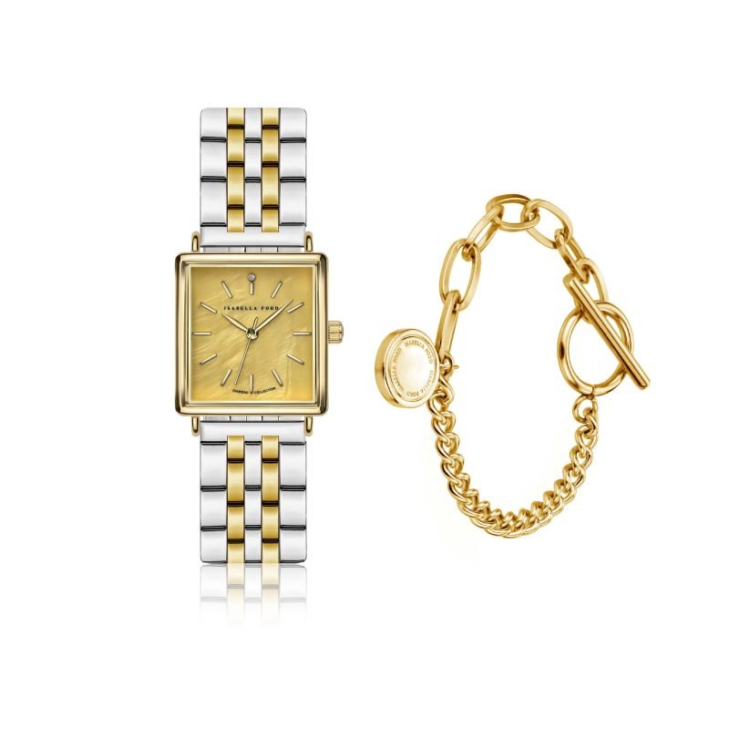 Gisèle  set in Gold
