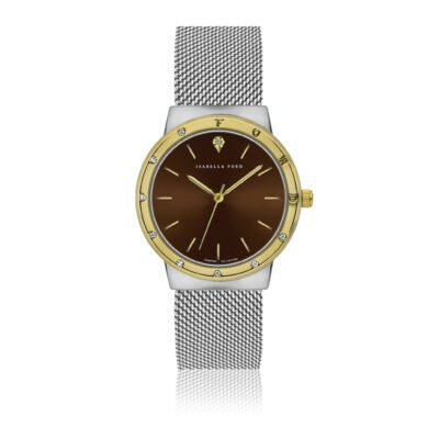 Capucine Silver Mesh