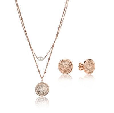 Danielle Set in Rose gold