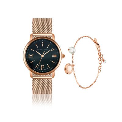 Aurora set in Rose Gold