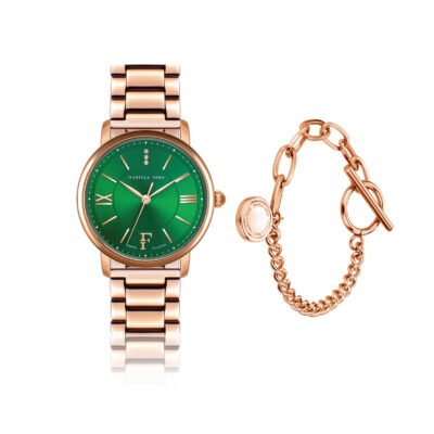 Monroe set in Rose Gold