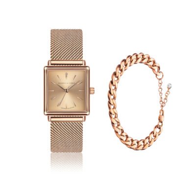 Adeline set in Rose Gold